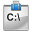 File MS-DOS Application Icon 32x32 png